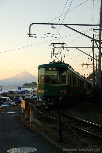 富士山と